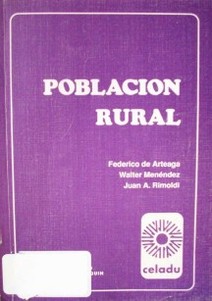 Situación socio-económica de los habitantes de las zonas rurales en el aspecto individual y familiar