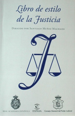 Libro de estilo de la Justicia