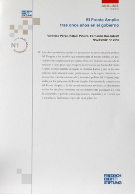 El Frente Amplio tras once años en el gobierno