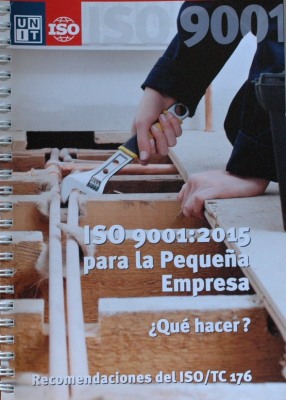 ISO 9001:2015 para la Pequeña Empresa : ¿qué hacer? : recomendaciones de ISO/TC 176