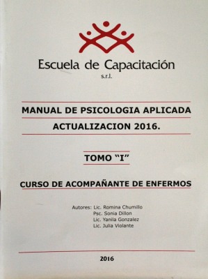 Manual de psicología aplicada : actualización 2016