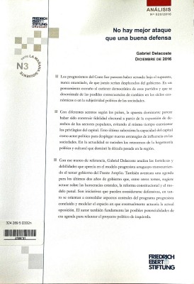 No hay mejor ataque que una buena defensa