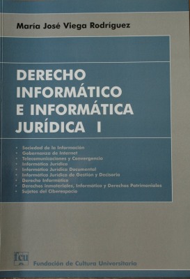 Derecho Informático e Informática Jurídica I