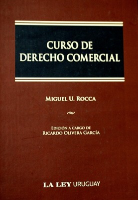 Curso de derecho comercial