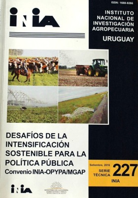 Desafíos de la intensificación sostenible para la política pública : convenio INIA-OPYPA/MGAP