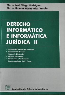 Derecho Informático e Informática Jurídica II