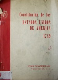 Constitución de los Estados Unidos de América 1789