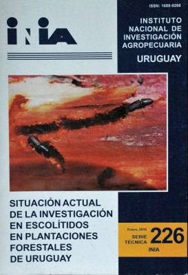 Situación actual de la investigación en escolítidos en plantaciones forestales de Uruguay