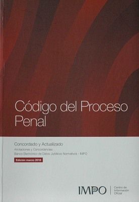 Código del Proceso Penal