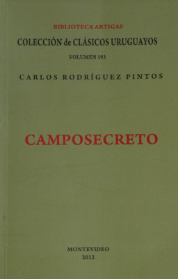 Camposecreto : vida poética