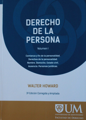 Derecho de la persona