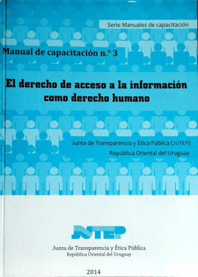 El derecho de acceso a la información como derecho humano