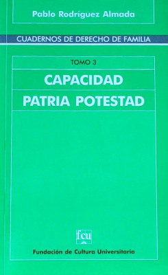 Capacidad . Patria Potestad