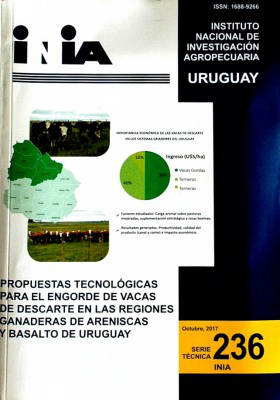 Propuestas tecnológicas para el engorde de vacas de descarte en las regiones ganaderas de areniscas y basalto de Uruguay