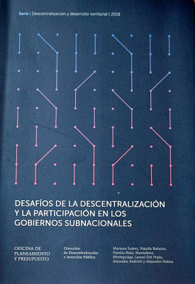 Desafíos de la descentralización y la participación en los gobiernos subnacionales