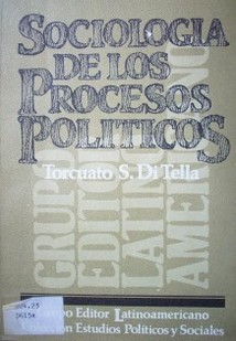 Sociología de los procesos políticos