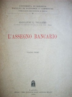 L'Assengno Bancario