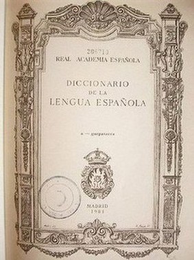 Diccionario de la Lengua Española