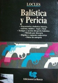 Balística y pericia