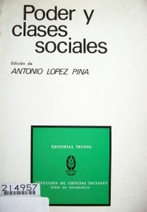 Poder y clases sociales