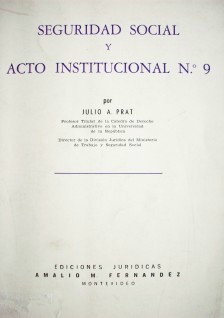 Seguridad Social y Acto Institucional 9g