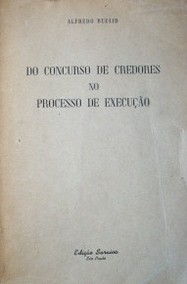 Do concurso de credores no processo de execuçâo