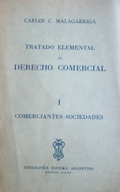 Tratado elemental de Derecho Comercial