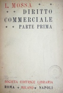 Diritto Commerciale