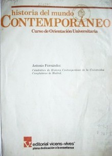 Historia del mundo contemporáneo