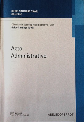 Acto administrativo