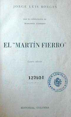 El "Martín Fierro"
