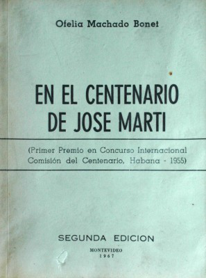 En el centenario de José Martí