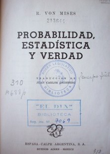 Probabilidad, estadística y verdad