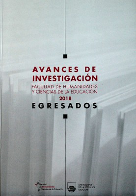 Avances de investigación : [2018]