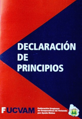 Declaración de principios