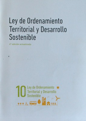 Ley de Ordenamiento Territorial y Desarrollo Sostenible