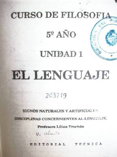 El lenguaje