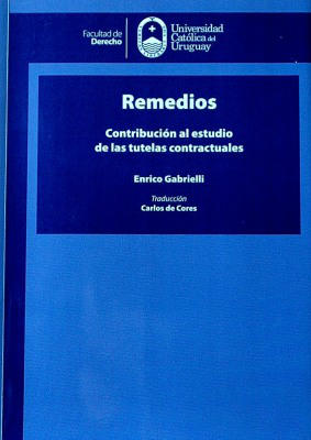 Remedios : contribución al estudio de las tutelas contractuales