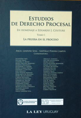 Estudios de Derecho Procesal : en homenaje a Eduardo J. Couture