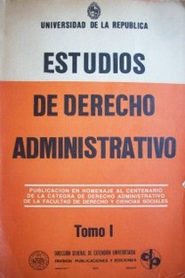 Estudios de Derecho Administrativo