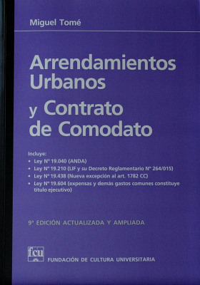 Arrendamientos urbanos y contrato de comodato