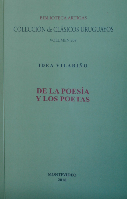 De la poesía y los poetas