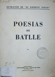 Poesías de Batlle