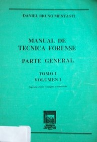 Manual de técnica forense
