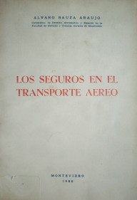 Los seguros en el transporte aéreo