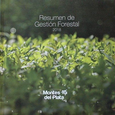 Resumen de gestión forestal 2018