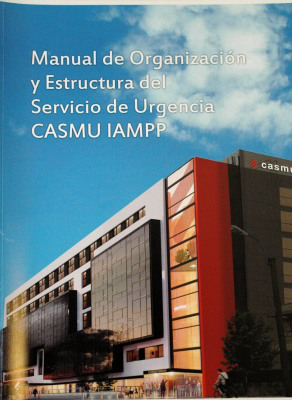 Manual de Organización y Estructura del Servicio de Urgencia CASMU IAMPP